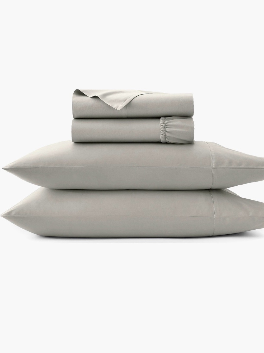 Boll & Branch NWT Queen Size Signature Hemmed Sheet Set Pewter Color🔥No offers🔥